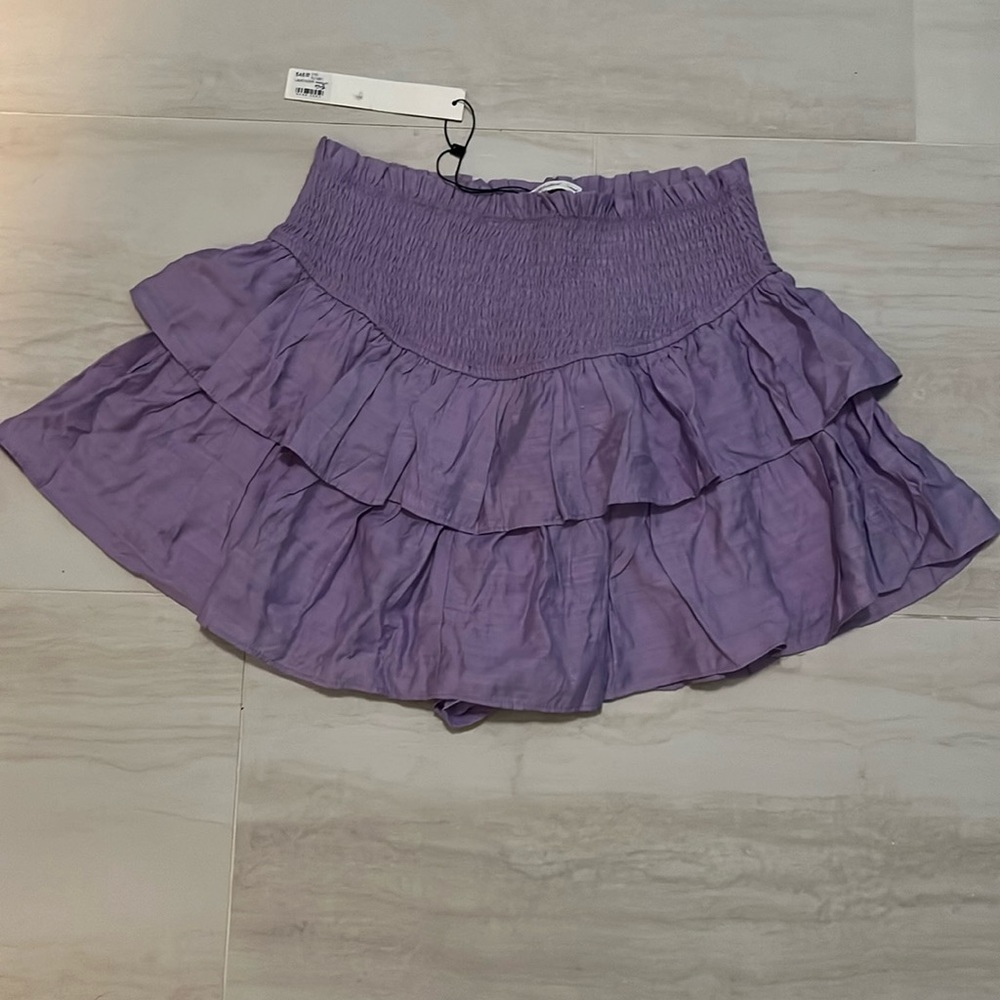 Purple rush skirt